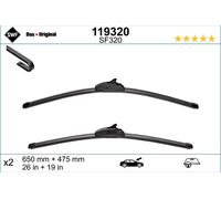 SWF Tergicristalli per NISSAN Qashqai III (J12) Ariya (FE0)