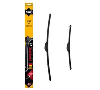 SWF Tergicristalli 507824 Anteriore flat 600/400 mm adattatore premontato per Toyota Yaris, Avensis