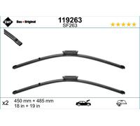 SWF VisioFlex Tergicristalli per MINI Hatchback (R56) Clubman (R55) Cabrio (R57)