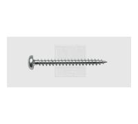 Vite da legno 5 mm 50 mm Profilo a T Acciaio zincato 100 pz. SWG