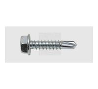 Viti autoforanti 4.8 mm 16 mm Esagonale DIN 7504-K Acciaio zincato 200 pz. SWG