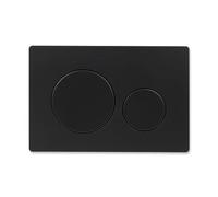 SWHC Placca di Comando WC, Placca WC Compatibile Doppia Funzione Pulsante Scarico WC a Muro ABS Placca Scarico Cassetta Compatibile con la Maggior Parte dei Servizi Igienici