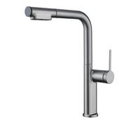 SWHC Rubinetto Lavello Cucina, Rubinetto da Cucina, Rubinetto Cucina con Doccetta Estraibile, Miscelatore Monocomando per Lavello a 2 modalità dell'Acqua, Girevole a 360°