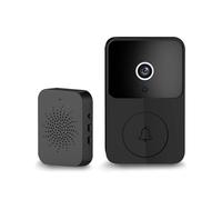 SWHC Videocitofono WiFi,Video Campanello,Videocitofono Senza Fili con Batteria Ricaricabile,Visione Notturna,Audio Bidirezionale,Grado di impermeabilità IP65,Batteria 800mAh, APP