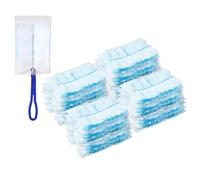 swi-ffer panni catturapolvere, 1 Manico Ergonomico e 40 Piumini Duster, Cattura e Intrappola Polvere e Sporco, duster Sostituibile