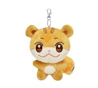 Swico Remado Simpatico portachiavi a forma di animale in stile cartone animato, portachiavi da donna, ciondolo per borsa, portafoglio, decorazione, Arancione-hj, Large