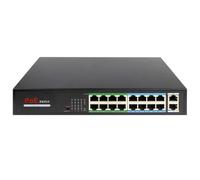 SWICTH POE 16 CANALI / 2 PORTE UPLINK 10/100MBPS SWPOE-SW1816POE-160-E SAFIRE