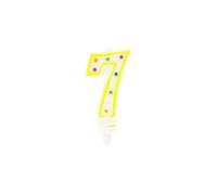 Świeczka urodzinowa numeryczna nr 7