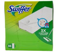 Swiffer ASCIUTTE Panni per Pavimenti 1 x 36 Pezzi Polvere Sporco Capelli