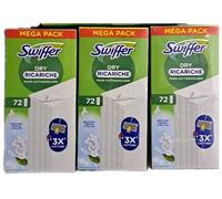 Swiffer Dry Panni Catturapolvere Confezioni da 216 Ricariche Giga Fresco Profumo