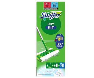 Swiffer Dry Starter - 8 Panni Dry e 3 Panni Wet - PG264 (Conf. 11)