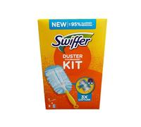 SWIFFER 702923 - Starter kit calamita per la polvere Swiffer, impugnatura + 3 pan