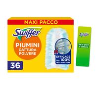 SWIFFER DUSTER PIUMINI CATTURA POLVERE 36 PEZZI RICARICA PIUMINI TRAPPOLA POLVER