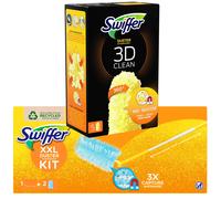 Starter Kit Swiffer Duster XXL Spolverino Maxi Catturapolvere con 2 Piumini di Ricambio
