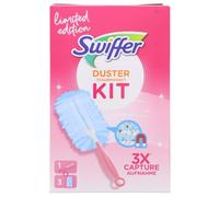 Swiffer Duster Kit Cattura Polvere (1 Manico + 3 Piumini per spolverare) limited edition