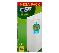 Swiffer Mega Pack Panni Cattura Polvere, 64 panni