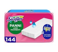 Swiffer Panni Umidi Lavapavimenti, 6x24 Pezzi, Freschezza Mattutina.