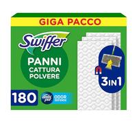 Swiffer Ricariche Catturapolvere Per Scopa 180 Pezzi, Per Catturare E Intrappolare La Polvere