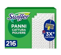 Swiffer Ricariche Catturapolvere Per Scopa 6x36 Pezzi, Per Catturare E Intrappolare La Polvere