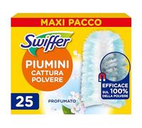 Swiffer Ricariche Piumino Catturapolvere, Cattura E Blocca 3 volte Più Polvere E Peli/Capelli rispetto al Piumino Tradizionale, 5 Pezzi