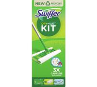 Swiffer Starter Kit Catturapolvere E Lavapavimenti Per La Pulizia Di Pavimenti