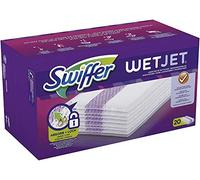 Swiffer WetJet - Scopa Spray, Set Base, Porpora, 4x20pc