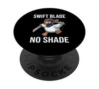Swift Blade No Shade Divertente Cool Ninja Oca Spada Meme PopSockets PopGrip Adesivo