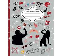 Swift Composition Notebook: Taylor-Inspired Wide Ruled Notebook Featuring Football Themed Design | For Fans and Enthusiasts