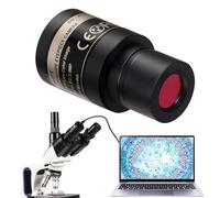 SWIFT EP2M 2-MP 1080p fotocamera oculare USB microscopio per tubi oculari e trinoculari da 23,2 mm, compatibile con Windows 7-11 e macOS, S-Viewer per misurare e annotare