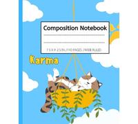 Swift Karma Composition Notebook:: College Wide Ruled Composition Notebook - Girl Vintage Edition - for Kids, Teens and Adults | 110 Pages | 7.5 x 9.25 | Music Fans!
