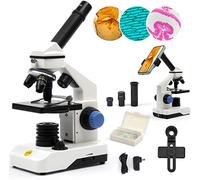 SWIFT Microscopio SS121 100X-2000X per bambini Studenti adulti, con adattatore per telefono, set di diapositive per microscopio