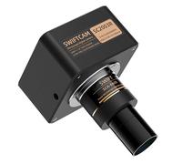 SWIFT Swiftcam SC2003R-CK - Fotocamera da 20 MP per microscopi, accoppiamento diretto USB 3.0, 0,5 × ottica riduzione, supporto C & adattatore 23,2/30/30,5 mm - lezioni • laboratorio • ispezione