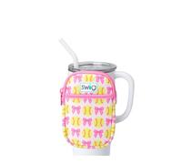 Swig Life Mega borsa per tazza, borsa per bottiglia d'acqua con tracolla regolabile, marsupio per bottiglia d'acqua con tasca per telefono con cerniera, accessori per bicchieri (Pitch Hit Run), Pitch