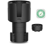 Swigzy Adattatore per portabicchieri da auto (versione a base lunga) - Adatto per bottiglie Hydro Flask, Yeti, Nalgene, grandi bottiglie e grandi bevande da 80 ml