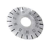 Swiixxer 1 Pz. Calibro per Filo di Pianoforte, Calibro per Corde, Righello per Pianoforte, Accordatore per Pianoforte, Misuratore.