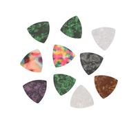 Swiixxer 10 Pz Acustica/Chitarra Elettrica Picks Plectrums 0,46 Mm - Colori Assortiti