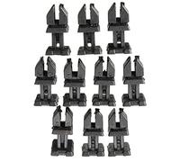 Swiixxer 100 Pz/Set Clip per Pannello nel Plastica per Porta Clip per Pannello Corpo con Fermo Un Pressione per W124 R129 W140 W202