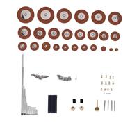 Swiixxer 119 Pz/Set Sassofono Contralto Sax Parti di Riparazione + Molle per Sassofono Kit Strumento DIY Strumenti Un Fiato Accessori per Strumenti