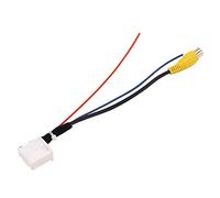 Swiixxer 16 Pin Auto Rear View Camera Adapter Cable Parking Backup Camera Video Adattatore Navigazione Dvd Reverse Camera Adapter Spina per 7Th