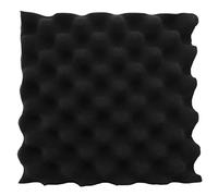 Swiixxer 25X25X5CM Schiuma per isolamento acustico Schiuma per uova Studio acustico Schiuma acustica Isolamento acustico Cuneo con profilo '