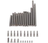 Swiixxer 34 PZ/Set per Parti di Riparazione del Clarinetto + Kit per Albero per Clarinetto Strumento DIY Accessori per Strumenti A Fiato