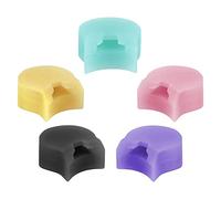 Swiixxer 5 Pezzi Poggiapollice per Clarinetto/Oboi, Cuscino per Poggiapollice in Silicone per Clarinetto Oboi in Siliconeprotettore per Cuscino per Poggiapolsi