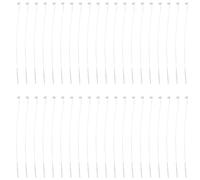 Swiixxer 500 pezzi Snap Pin Lock Loop Price Tag Fastener 5 "130 mm