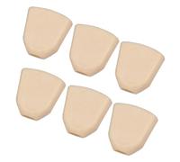 Swiixxer 6 Pezzi di Tappi per Piroli di Accordatura, Chiave Lucidata con, Rondelle, Parti per Chitarre Acustiche Ed Elettriche, Tappo Sintonizzatore B