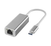 Swiixxer Adattatore da Tipo C A Ethernet Convertitore di Interfaccia da Tipo C A RJ45 per Tutti I Tipi di Laptop