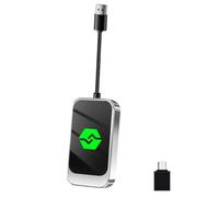 Swiixxer Adattatore per Auto Wireless Android Carplay 2 in 1 Adattatore per Auto Wireless USB Converti Android Auto Cablato in Wireless
