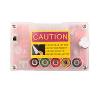 Swiixxer ATX 24Pin Power Breakout Board con Manopola di Tensione Regolabile ADJ e Regolatore di Tensione Kit Guscio Acrilico