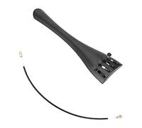 Swiixxer Corda Universale per Violoncello 3/4 e 4/4 con Corda di Coda Piastra di Trazione In Lega di Alluminio A 2 Pezzi Accessori per Pezzi di Ricambio per Strumenti Musicali Regolabili