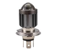 Swiixxer Faretto LED H4 Lampadina Piccola Lampadina LED Modificato per Motocicletta Accessori per Bicolore Integrati