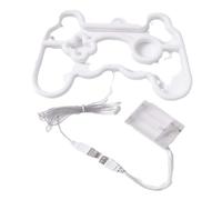 Swiixxer Insegna al Neon Gamepad Insegna al Neon Luce al Neon A LED Tramite USB per La Decorazione Della Parete Camera da Letto Banchetto Pub Decorazione Della Sala Giochi